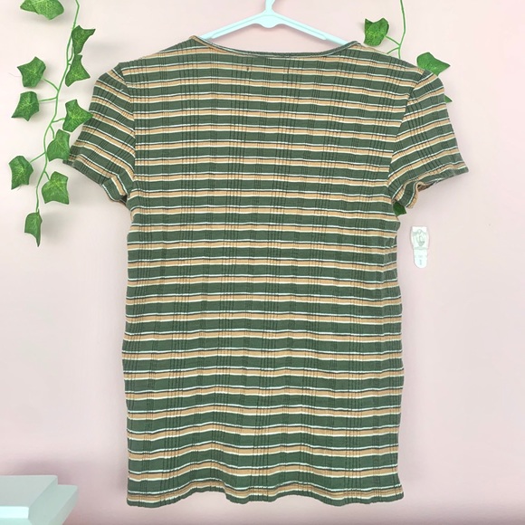 🐝 3/$20!! Ribbed Tee - Picture 2 of 4